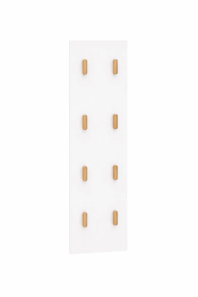 Hakenleiste Bjarne weiß B/H/T: ca. 30x110,6x2,6 cm