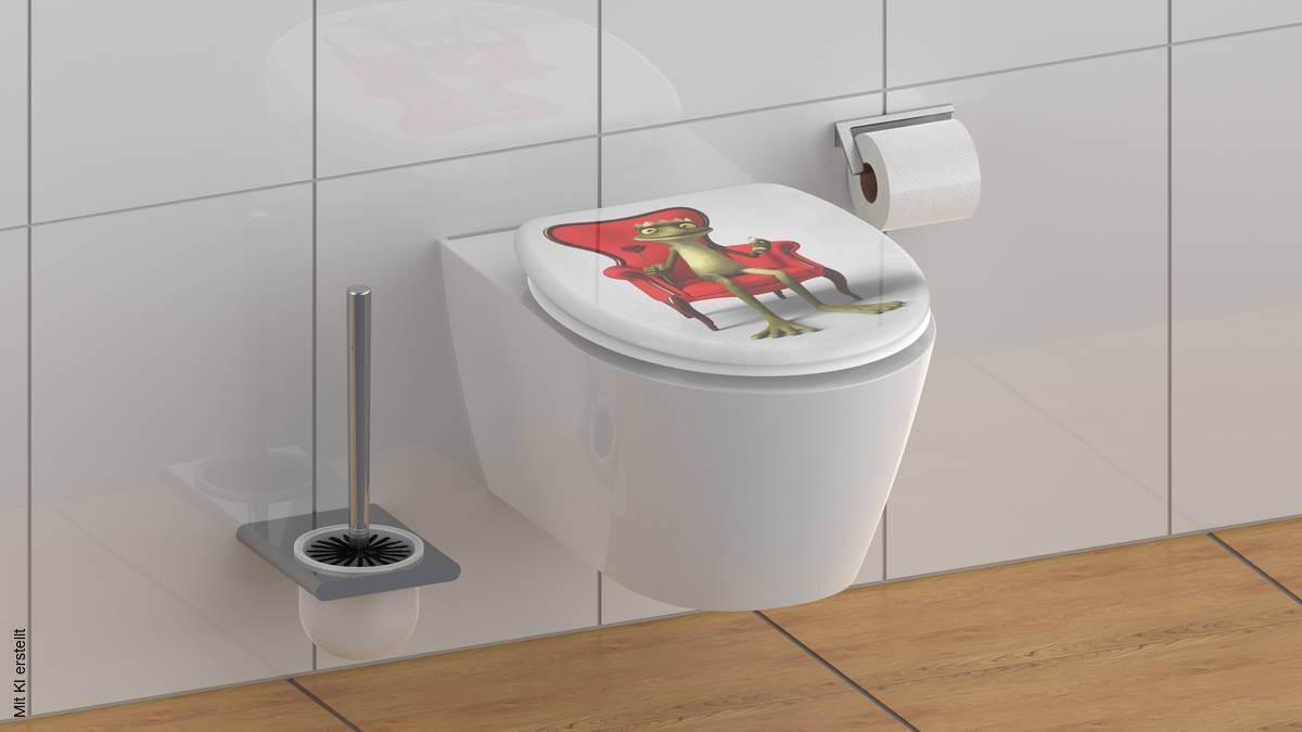 Eisl WC-Sitz Frog King MDF