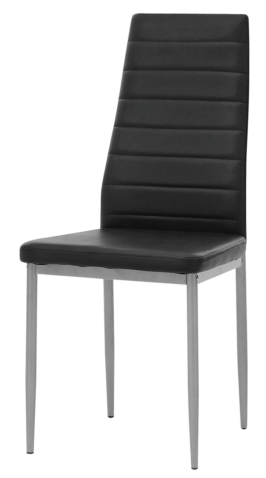 Stuhl Simone schwarz B/H/T: ca. 42x98x44 cm