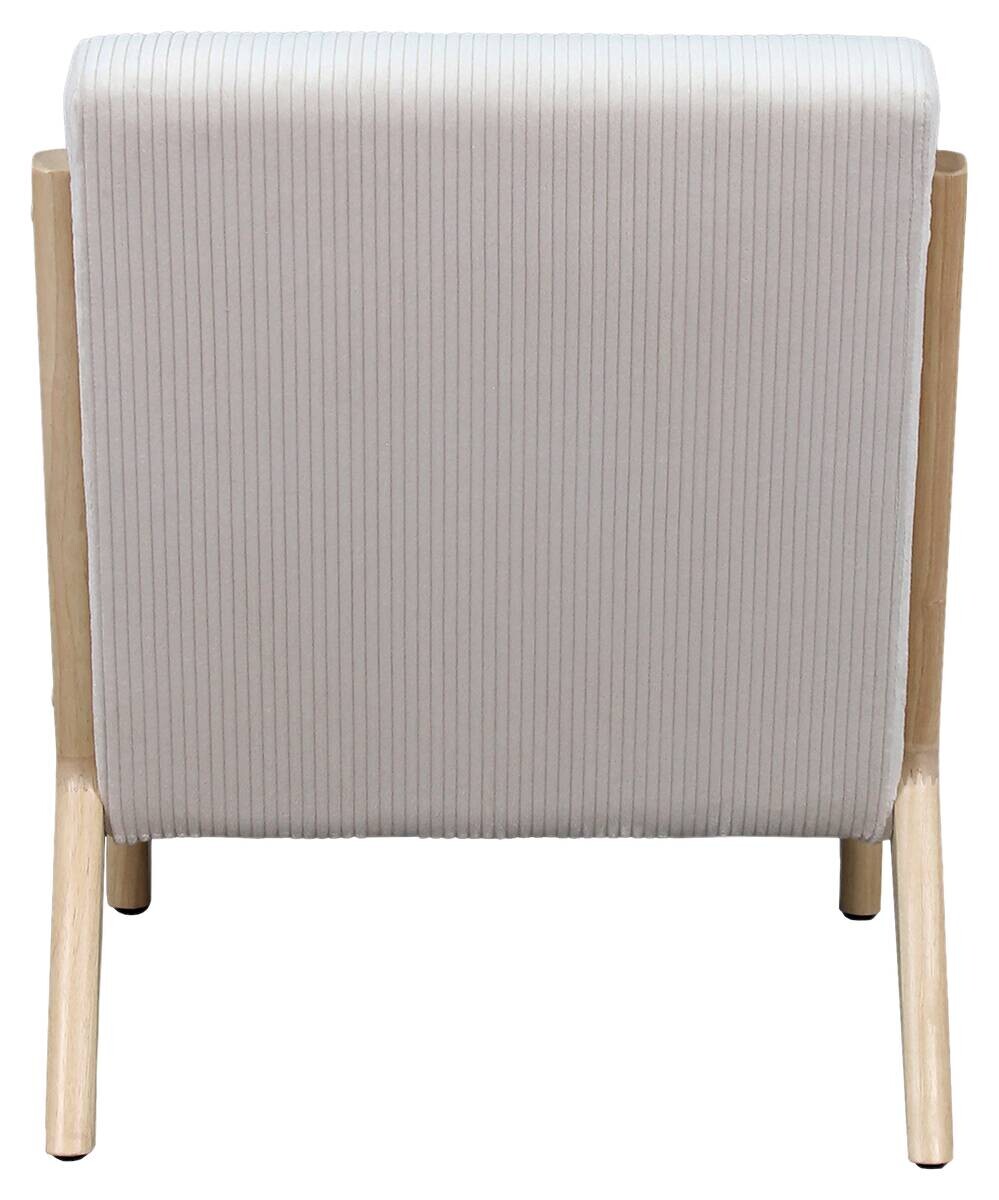 Sessel NOHR natur weiß B/H/T: ca. 65,2x80,6x76 cm