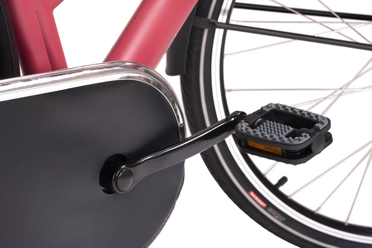 Hollandia E-Cityrad Carry on Carry on 28'' 28 Zoll Rahmenhöhe 54 cm 3 Gänge rot rot ca. 250 W ca. 36 V ca. 28 Zoll