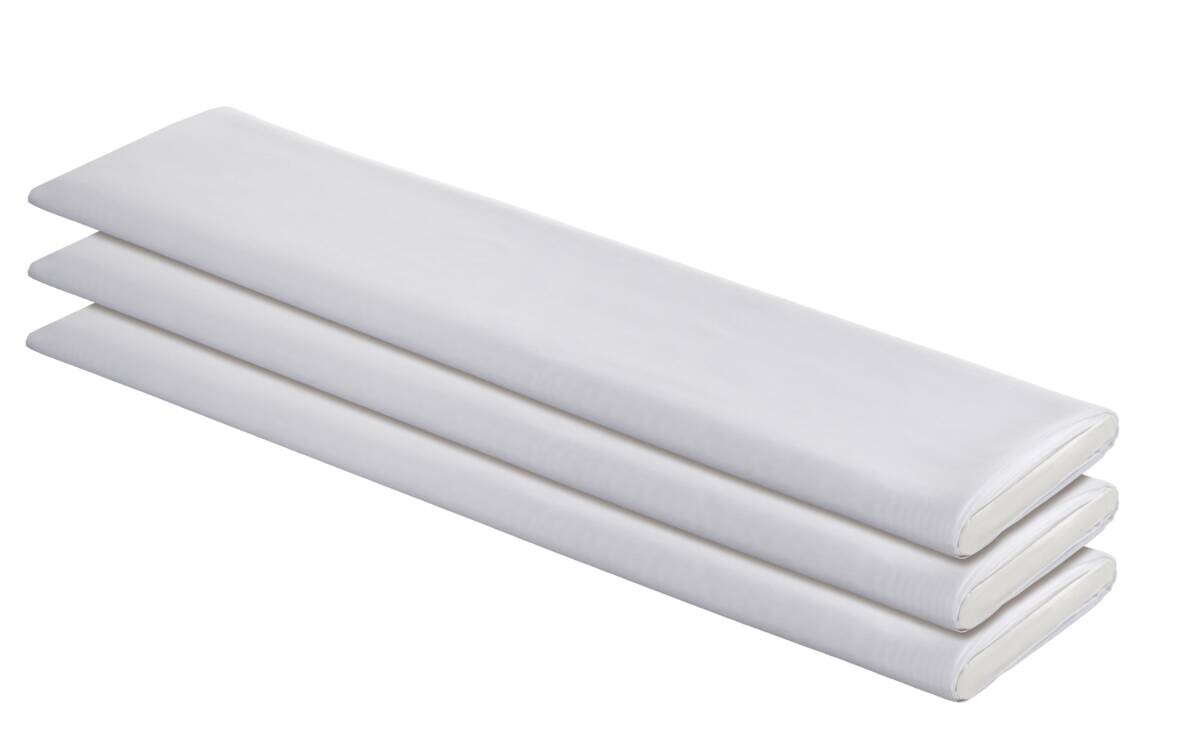 Store-Meterware weiß 100% Polyester H: ca. 260 cm
