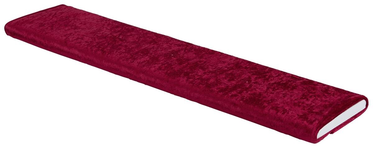 Dekostoff Pannesamt rot 100% Polyester B: ca. 150 cm