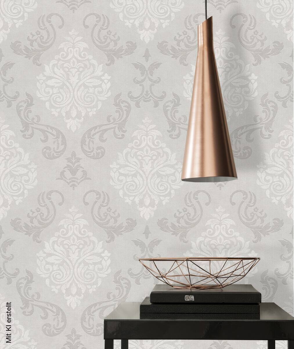 A.S.Creation Vliestapete Memory 3 Barock creme B/L: ca. 53x1005 cm