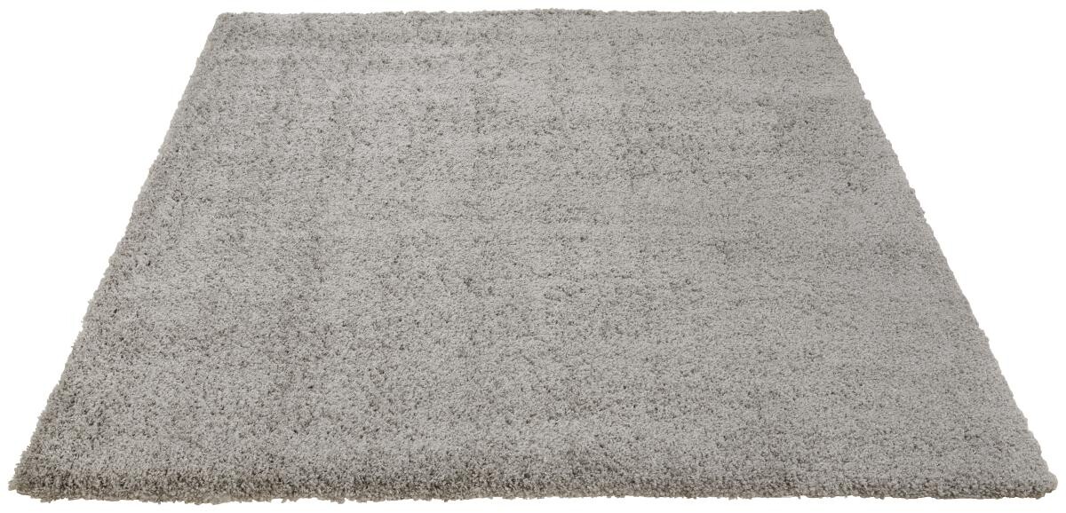 Hochflorteppich Pisa dunkelgrau B/L: ca. 80x150 cm