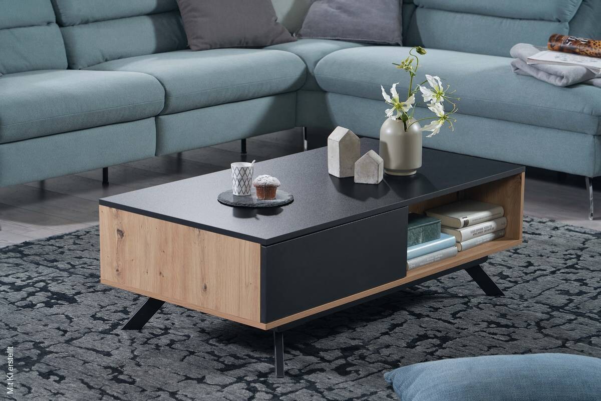 Couchtisch B/H/T: ca. 110x38x60 cm