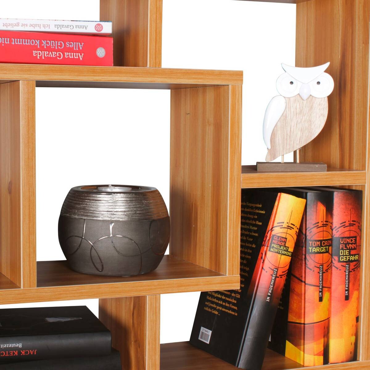 Wandregal buche lackiert Nachbildung B/H/T: ca. 85x47,5x16 cm