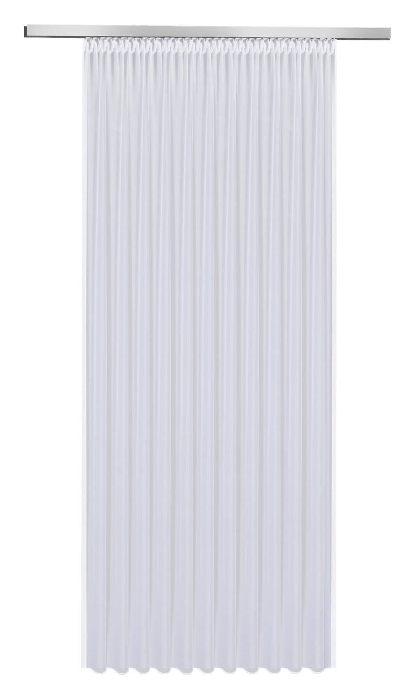 Happy Home Fertigstore Laura weiß 100% Polyester B/L: ca. 600x245 cm