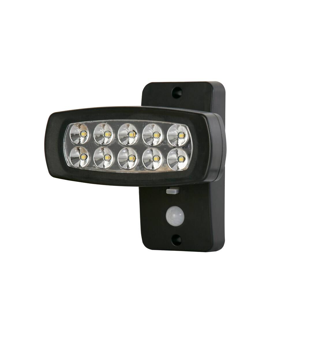 LED-Außenwandleuchte klar schwarz B/H/T: ca. 15,5x14,5x11 cm