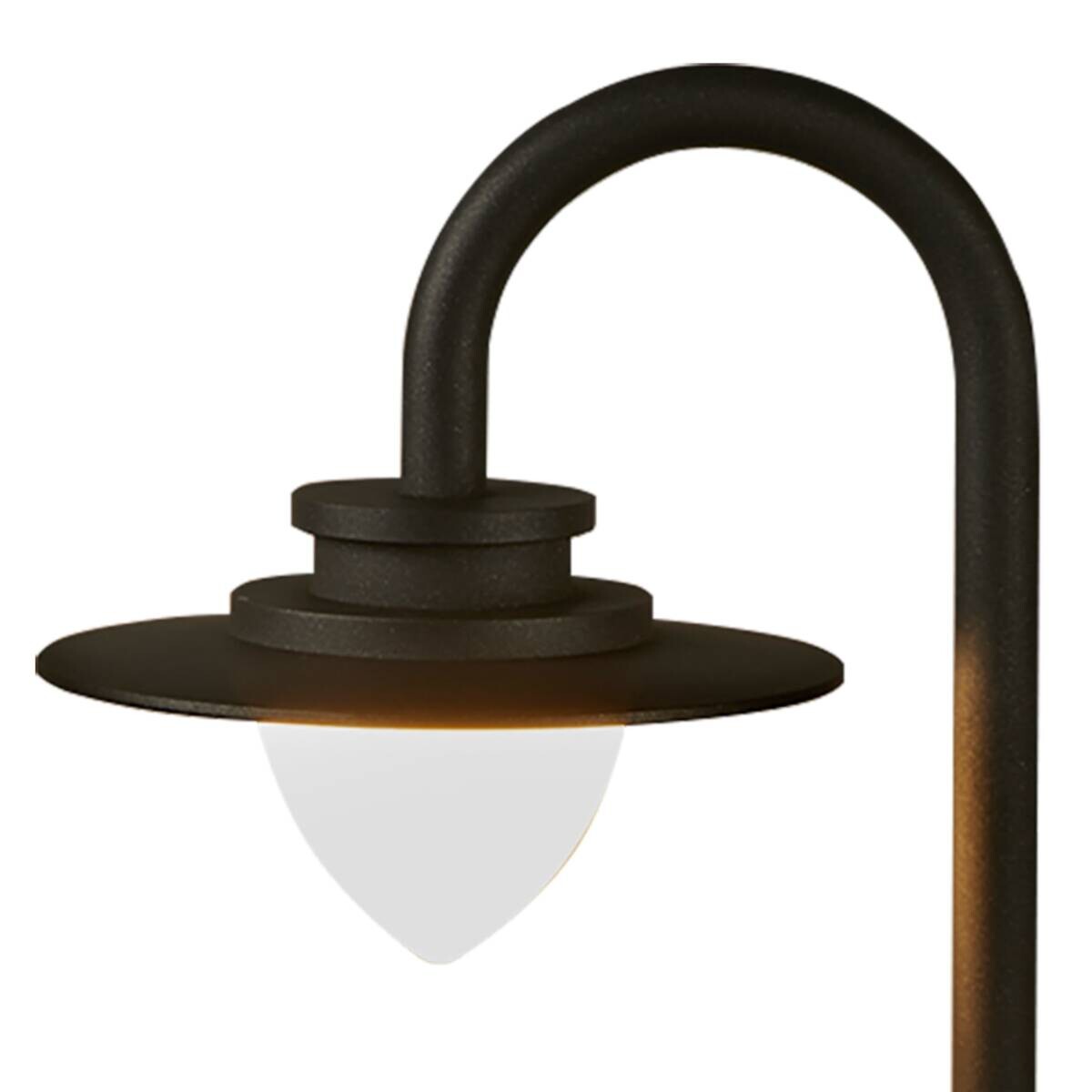 LED-Außenleuchte weiß grau B/H/T: ca. 24x79,5x34 cm