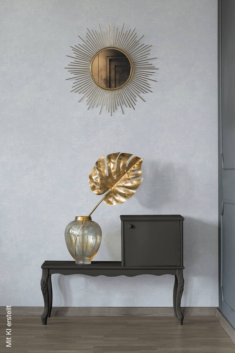 A.S.Creation Vliestapete Attractive Uni grau B/L: ca. 53x1005 cm