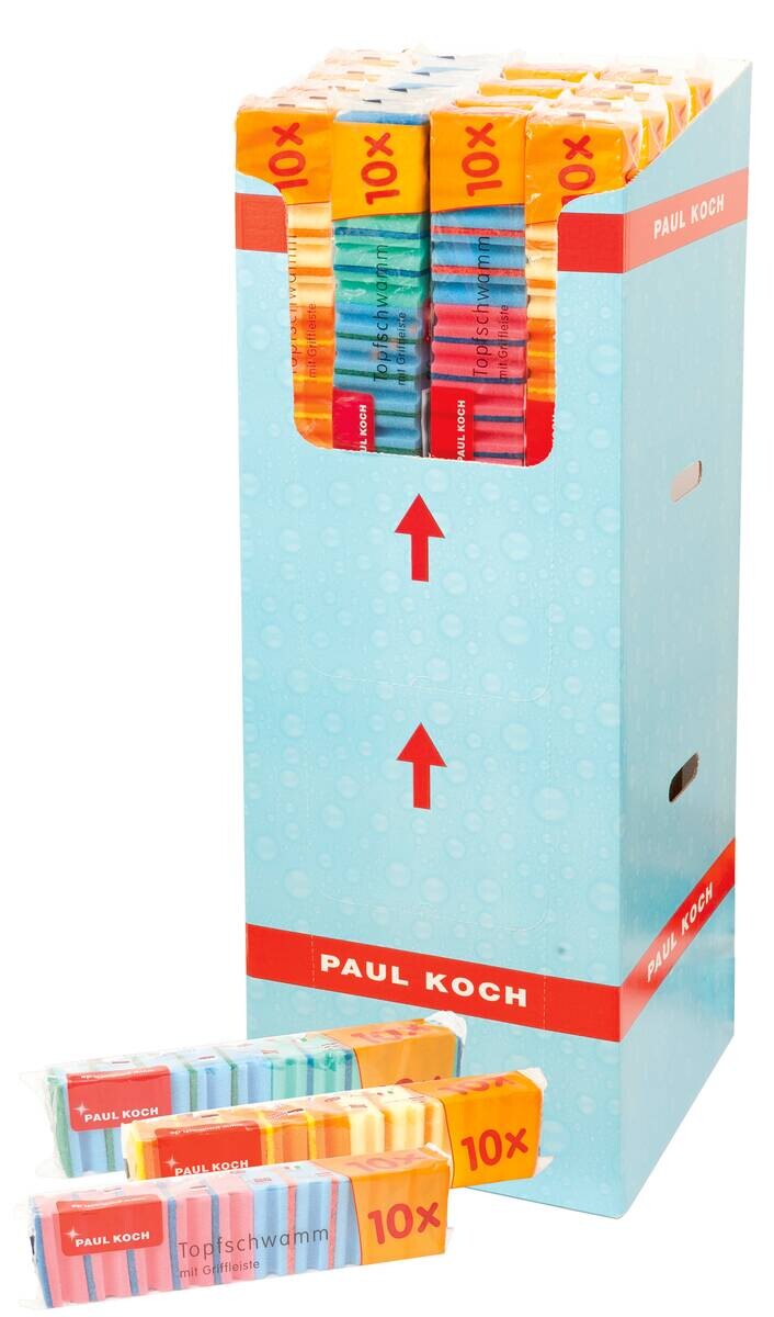 POCOline Topfschwämme sortiert B/H/L: ca. 6,5x3,9x9 cm
