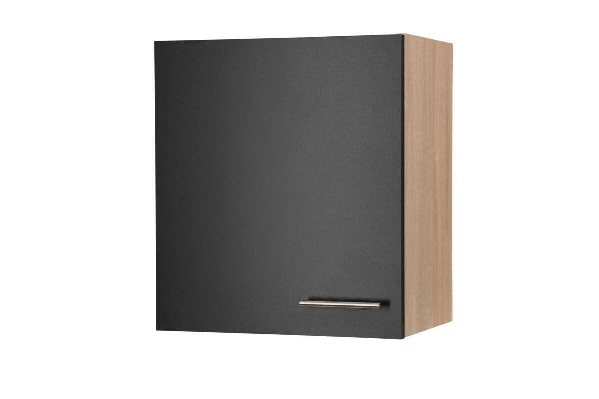 Hängeschrank Merle schwarz B/H/T: ca. 50x56x35 cm