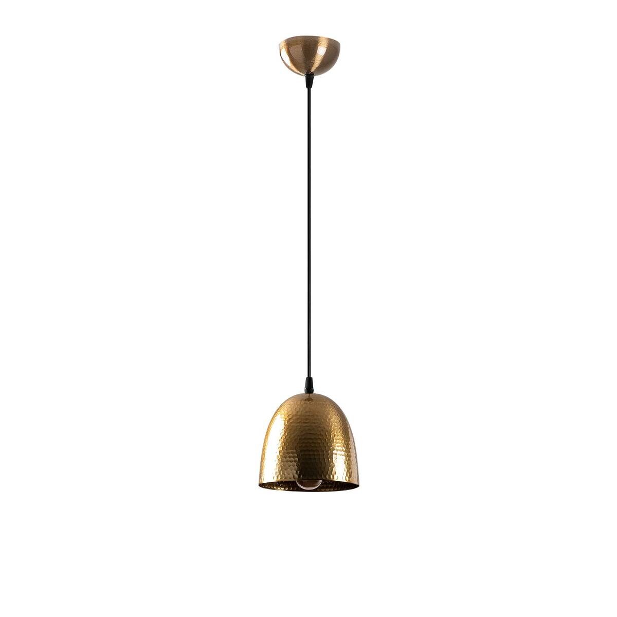 Opviq Pendelleuchte bronze B/H/T: ca. 16x113x16 cm E27 1 Brennstellen