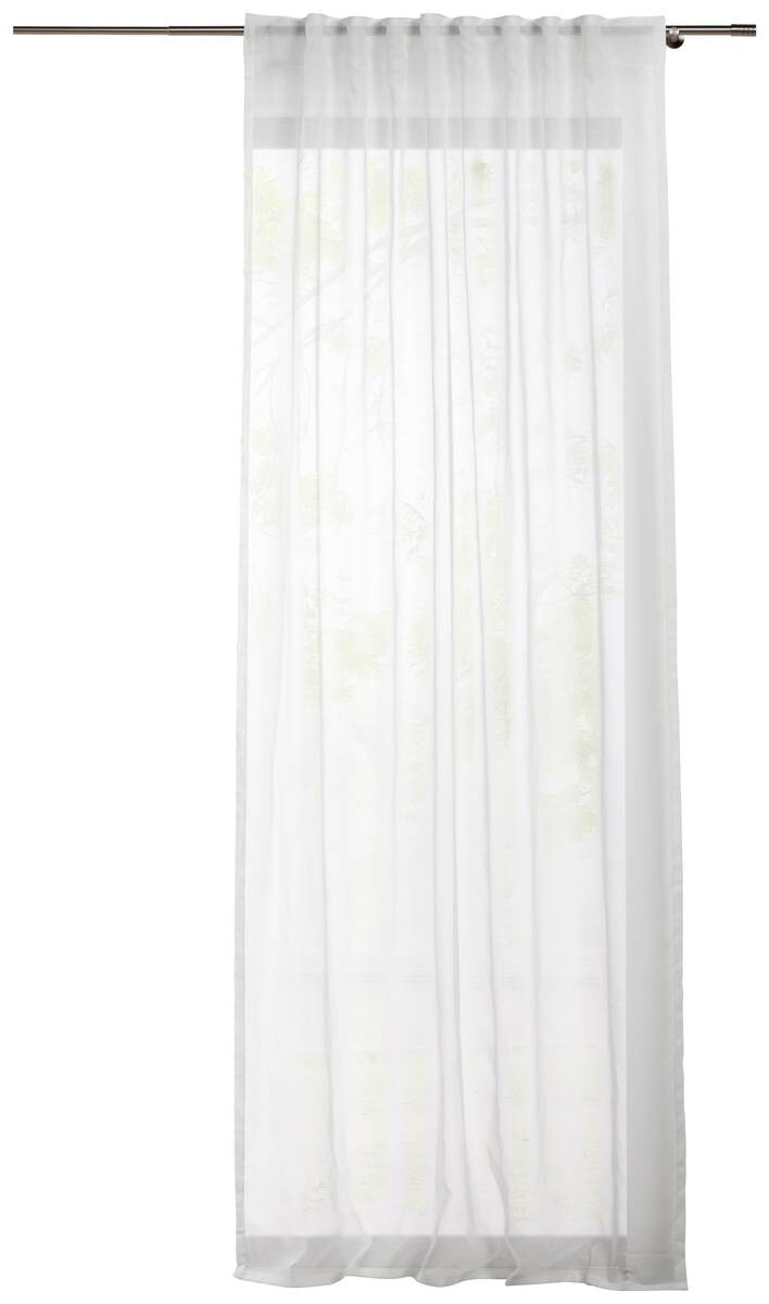 Kombivorhang PURE weiß 100% Polyester B/L: ca. 135x300 cm