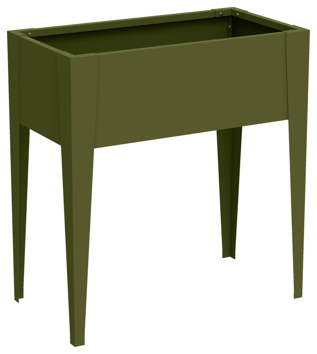 Westmann Hochbeet Vedura olive Stahl B/H/L: ca. 74x80x40 cm