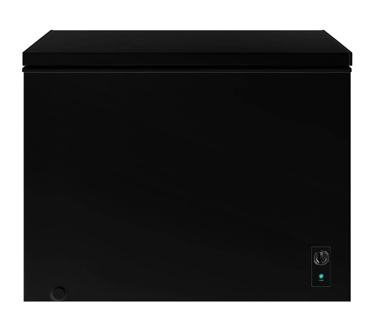 POCOline Gefriertruhe GT84-293ES schwarz B/H/T: ca. 106,5x84,4x59,2 cm