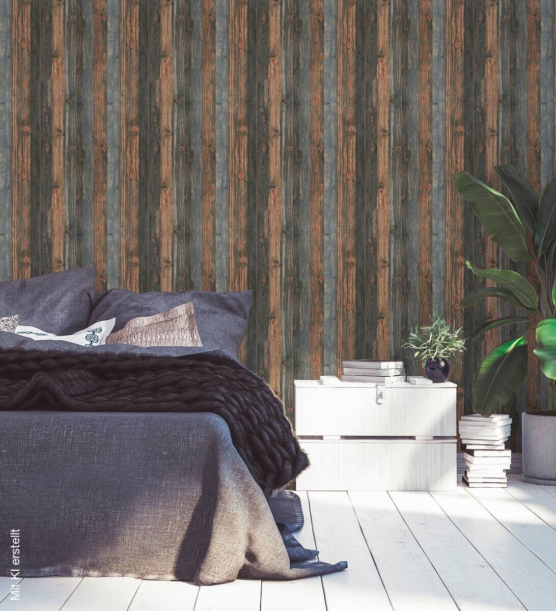A.S.Creation Vliestapete grau beige B/H/D: ca. 53x1005x9 cm