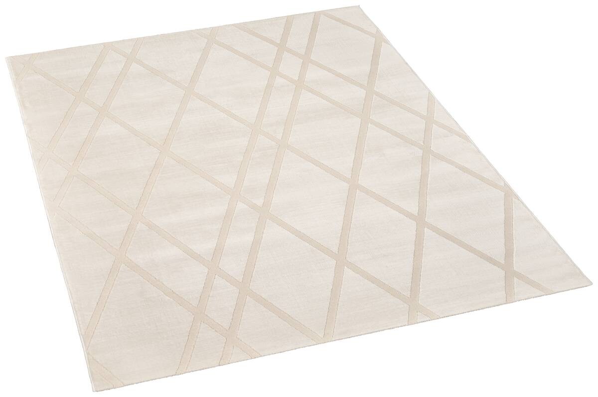 Webteppich Lucy creme B/L: ca. 160x220 cm