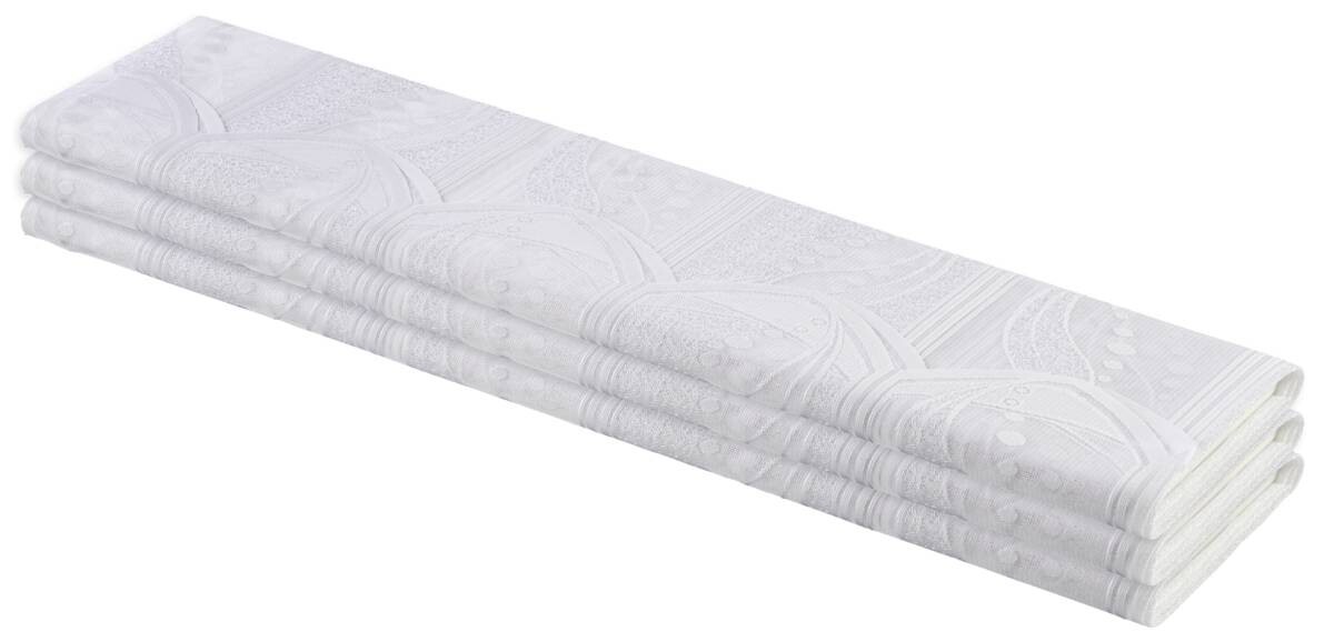 Scheibengardinen-Meterware Dea weiß 100% Polyester H: ca. 120 cm