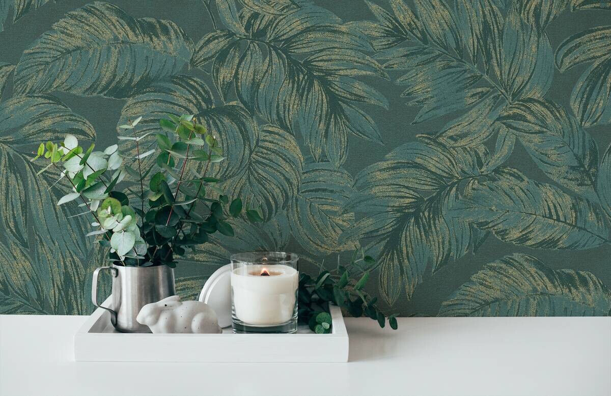 A.S.Creation Vliestapete gold B/H/D: ca. 53x1005x10 cm