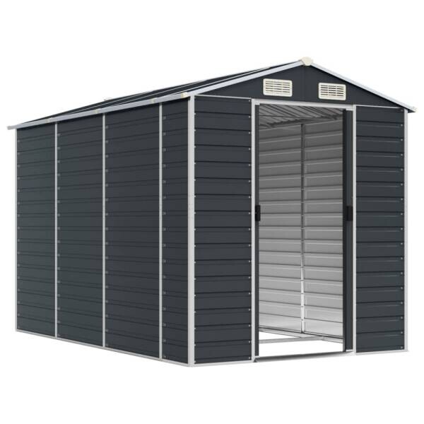 vidaXL Gartenhaus anthrazit B/H/T: ca. 191x198x300 cm