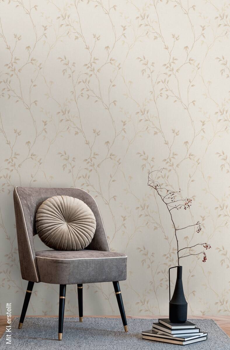 A.S.Creation Vliestapete braun beige creme B/H/D: ca. 53x1005x8,8 cm