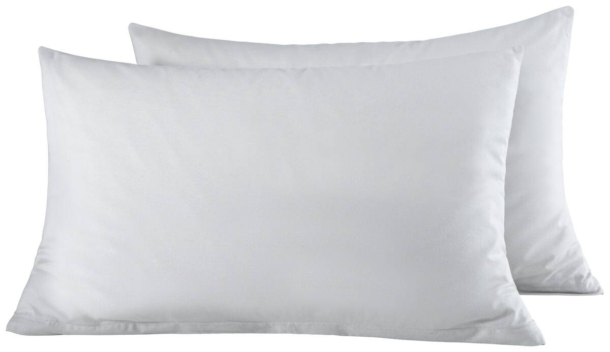 Kissenhülle Renforce silber 100% Baumwolle B/L: ca. 40x60 cm