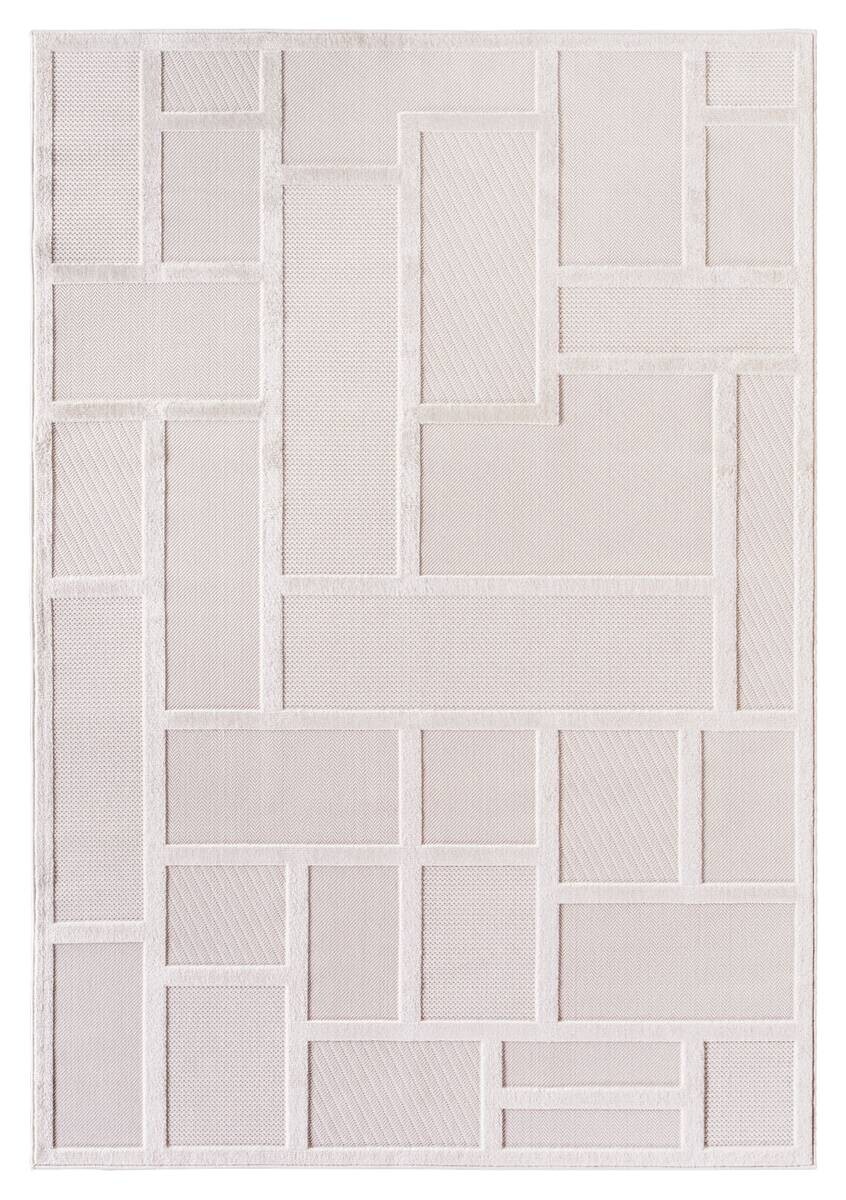 Ayyildiz Kurzflorteppich DOHA creme B/L: ca. 240x340 cm