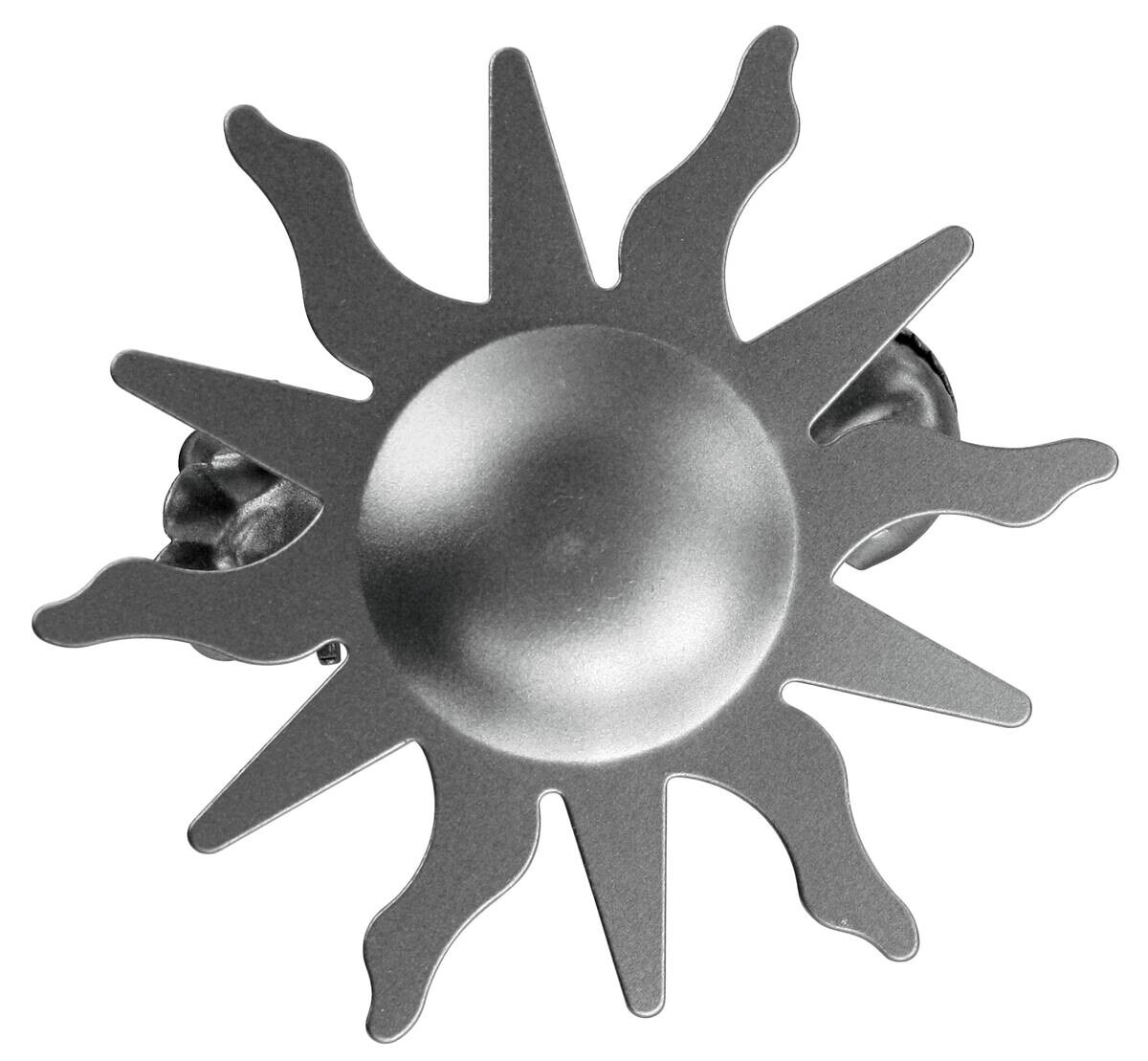 Boviva Dekoklammer Sonne silber Metall