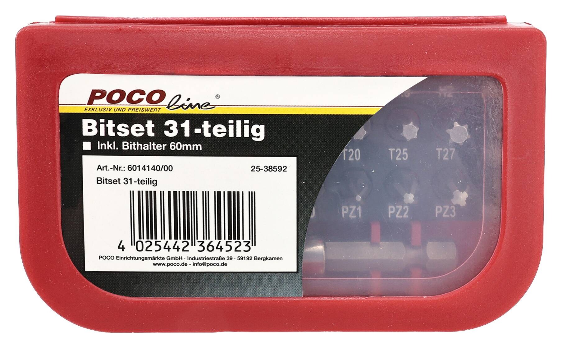 POCOline Bitset 31 tlg.