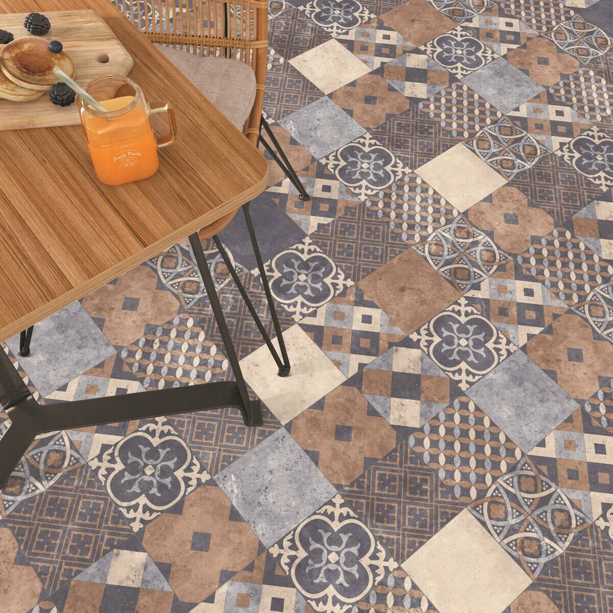 Vinylboden Iconik Multi Fliese B: ca. 400 cm pro m²