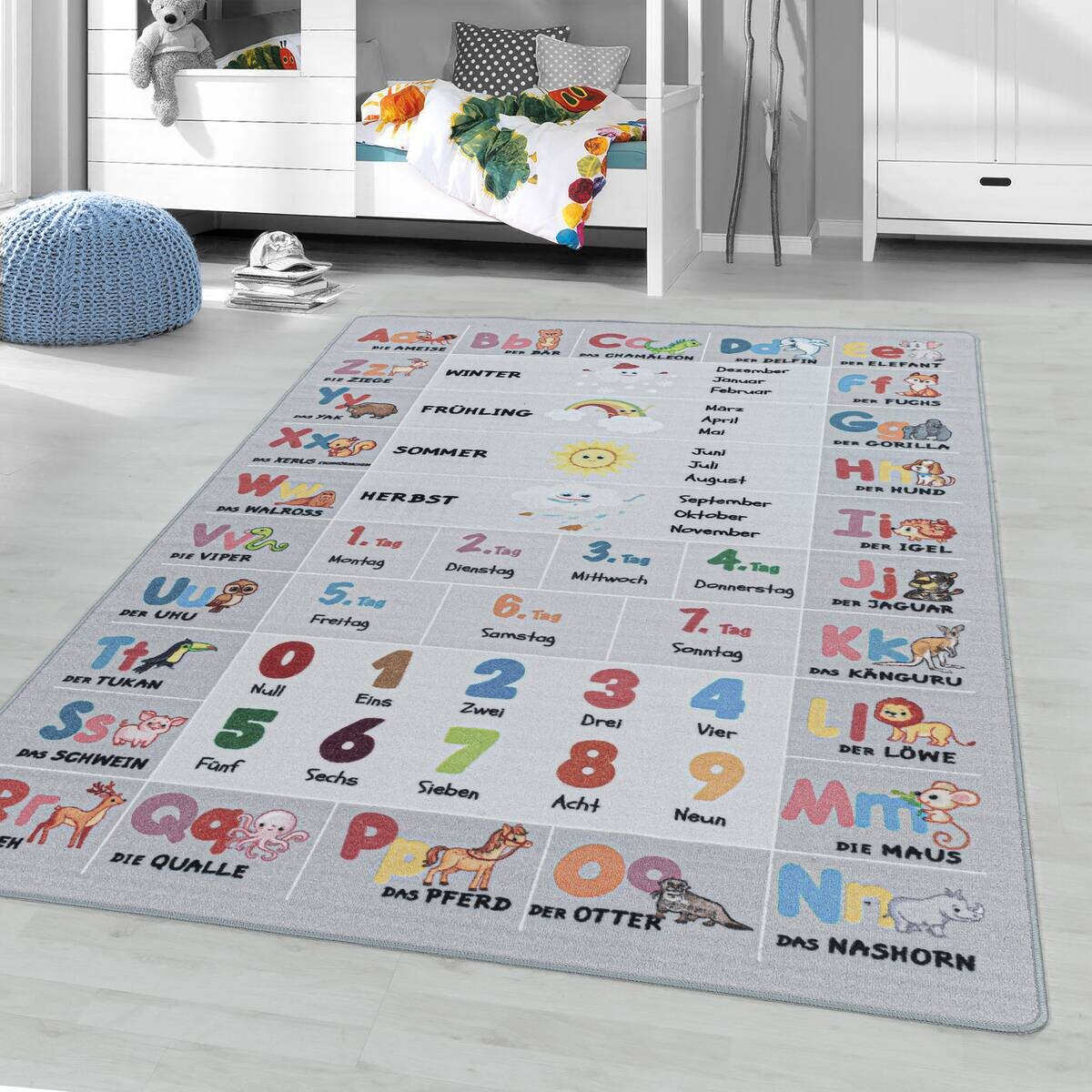 Ayyildiz Teppich PLAY grau B/L: ca. 160x230 cm