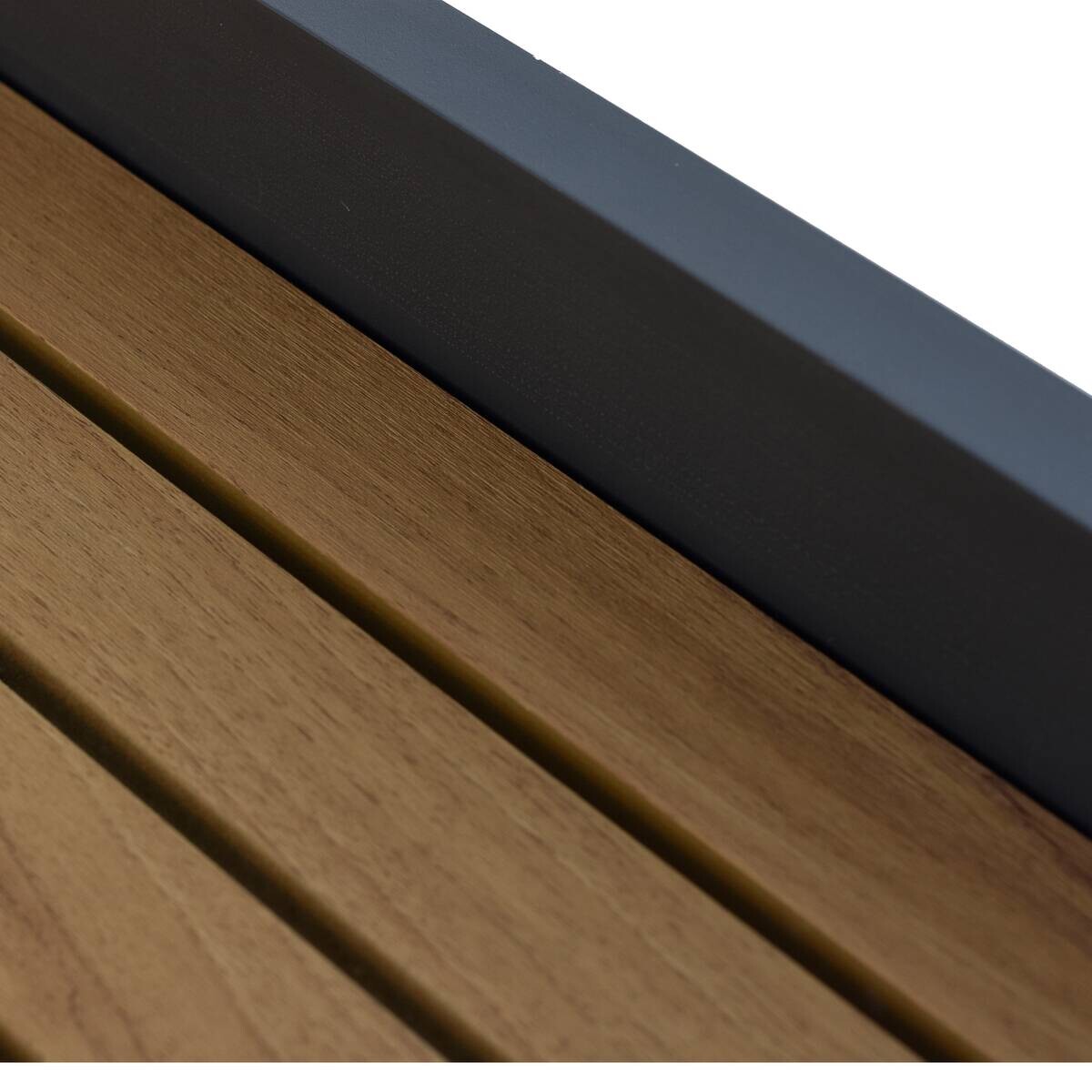 POCOline Outdoor-Küchenmodul natur Aluminium B/H/L: ca. 83,5x89x61,5 cm