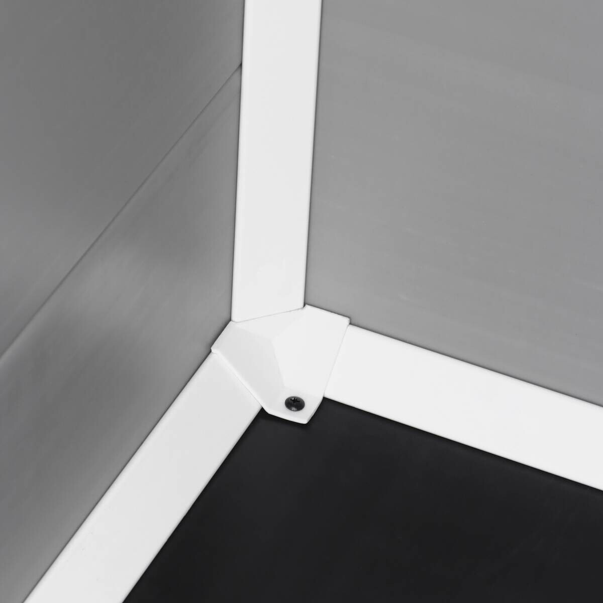 POCOline Gartenhaus Nizza grau B/H/T: ca. 152x193x92 cm