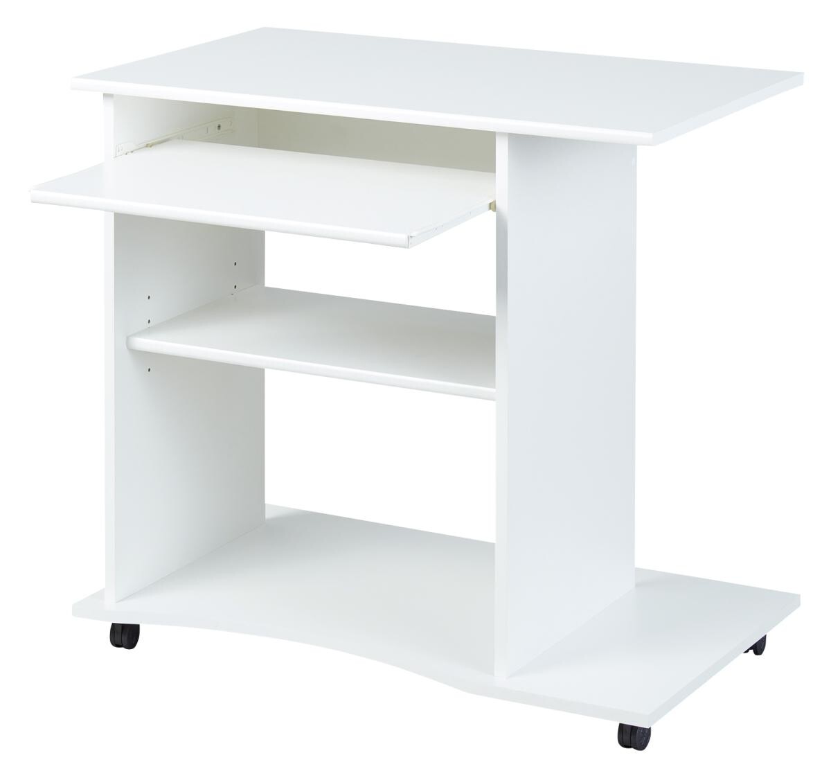 Schreibtisch Pepe weiß B/H/T: ca. 80x75x50 cm