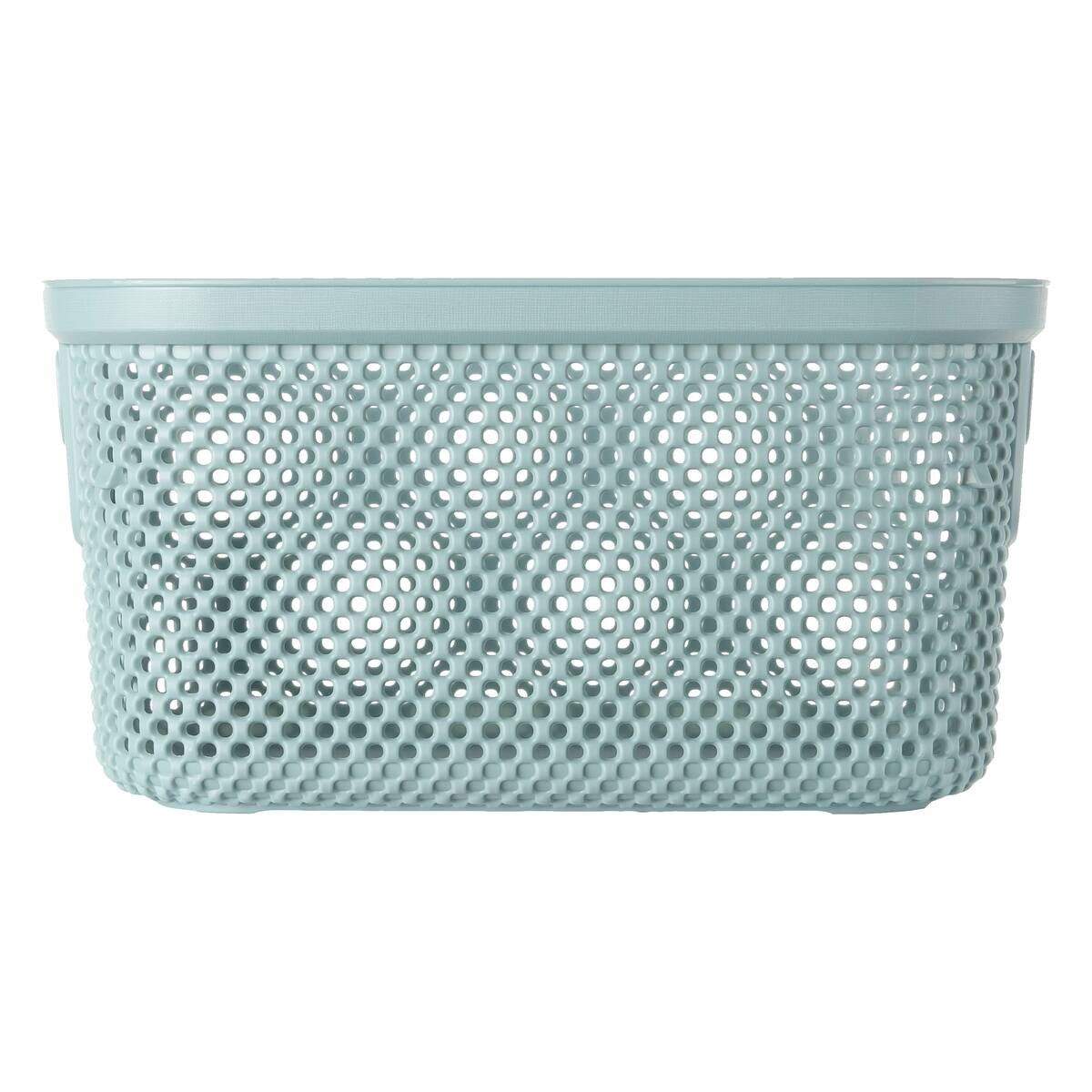 Aufbewahrungskorb blau B/H/L: ca. 17x12x23,5 cm