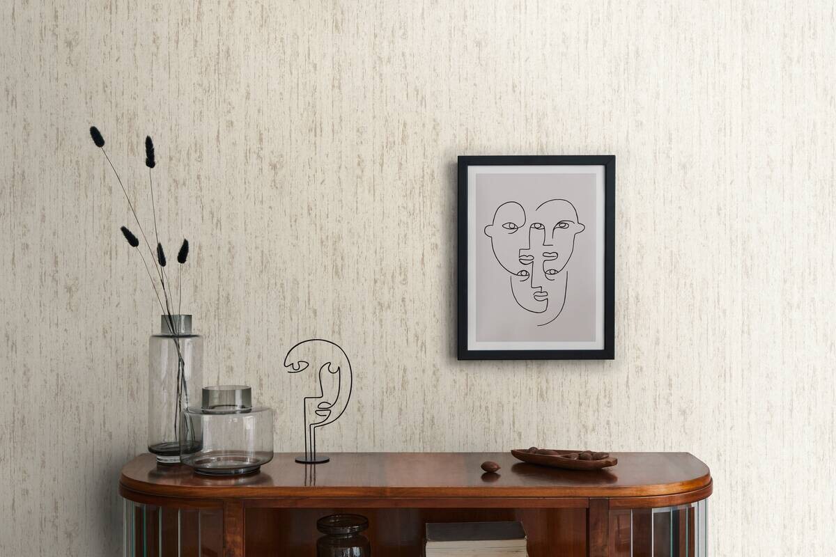 A.S.Creation Vliestapete beige gold B/H/D: ca. 53x1005x8,3 cm