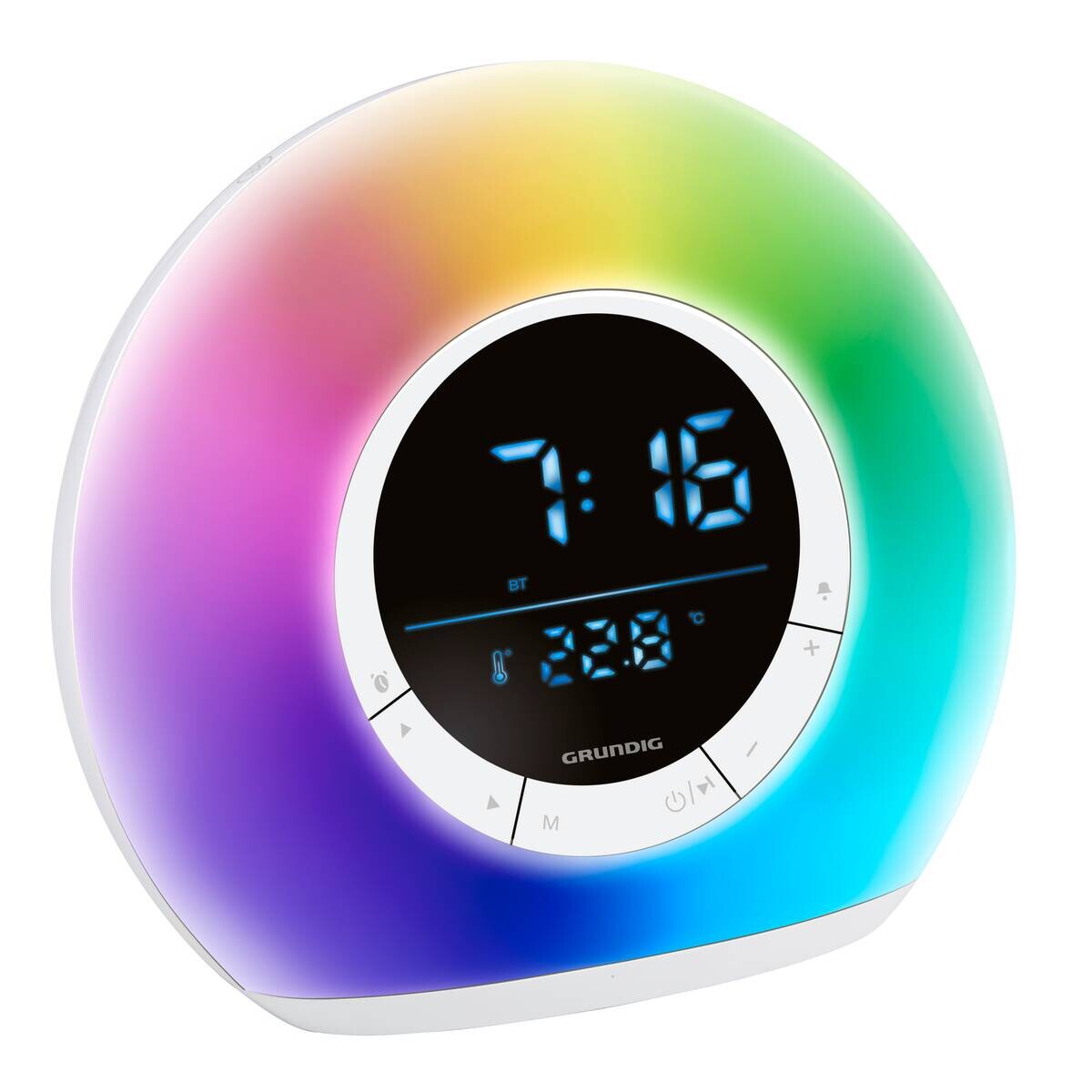 Grundig LED-Lichtwecker weiß