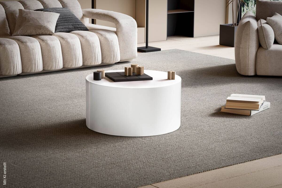 Couchtisch weiß H/D: ca. 30x60 cm