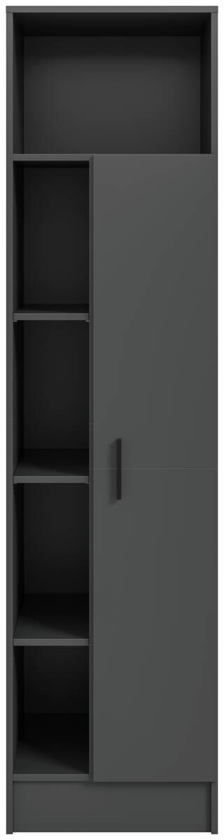 Mehrzweckschrank Free anthrazit B/H/T: ca. 50x196x68 cm