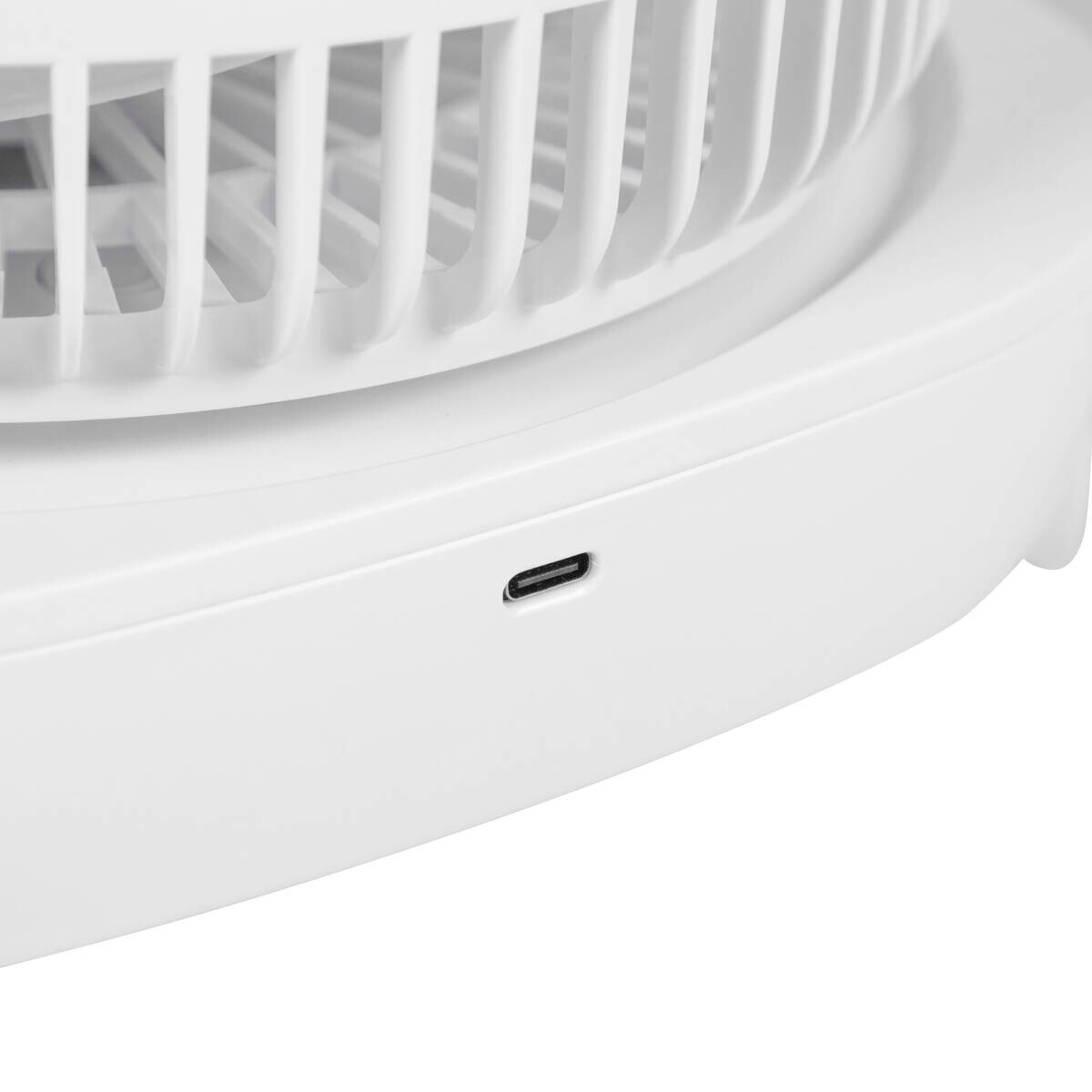 POCOline Akku-Teleskopventilator weiß Kunststoff B/H/L: ca. 21x79x21 cm