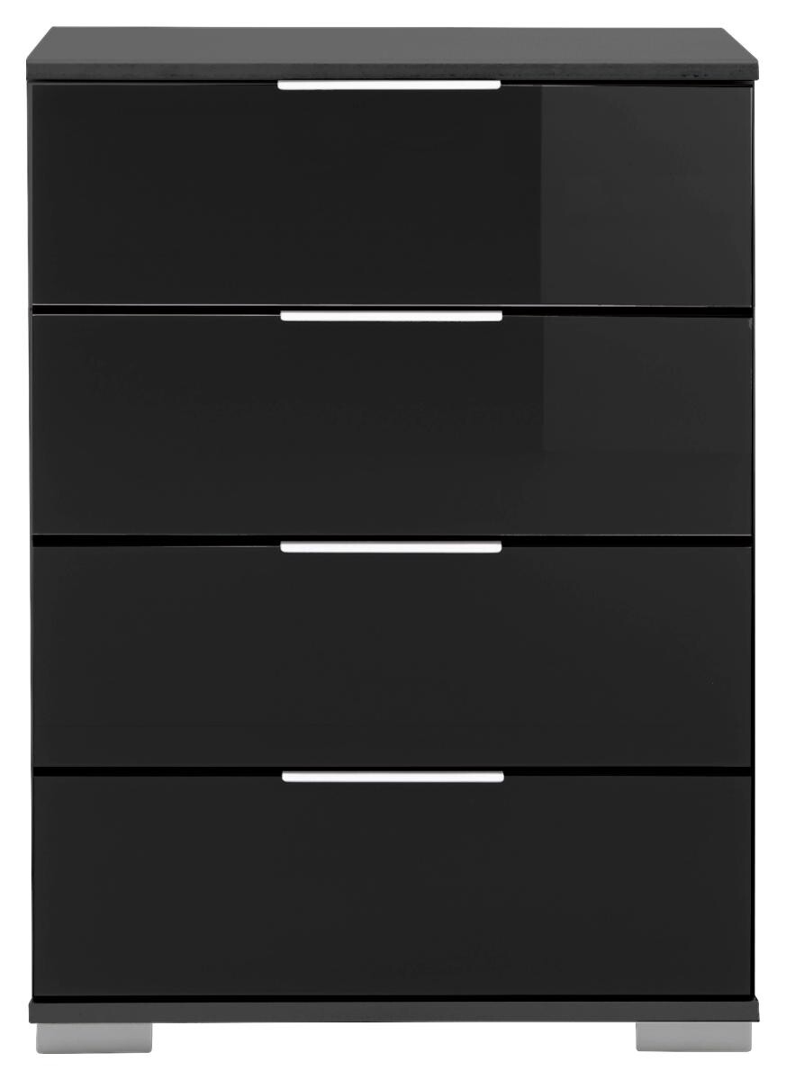 Nachtkonsole Easy Plus Graphit schwarz B/H/T: ca. 52x74x38 cm