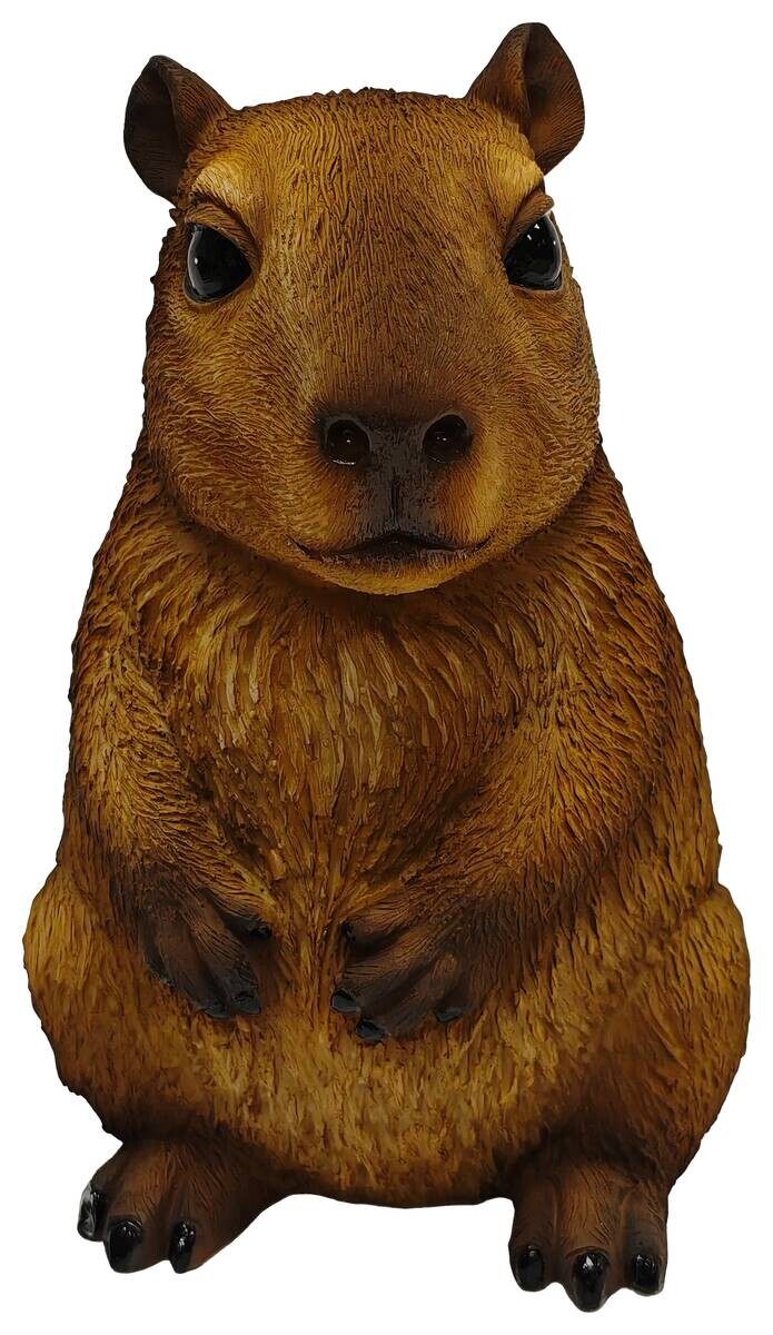 Dekorationsartikel braun Polyresin B/H/L: ca. 10x17x11 cm