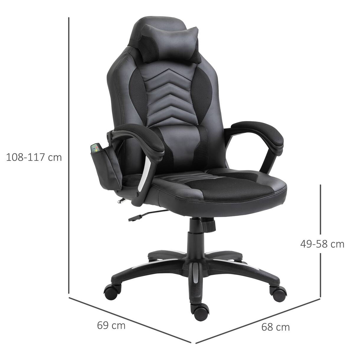 Drehstuhl 921-019BK schwarz