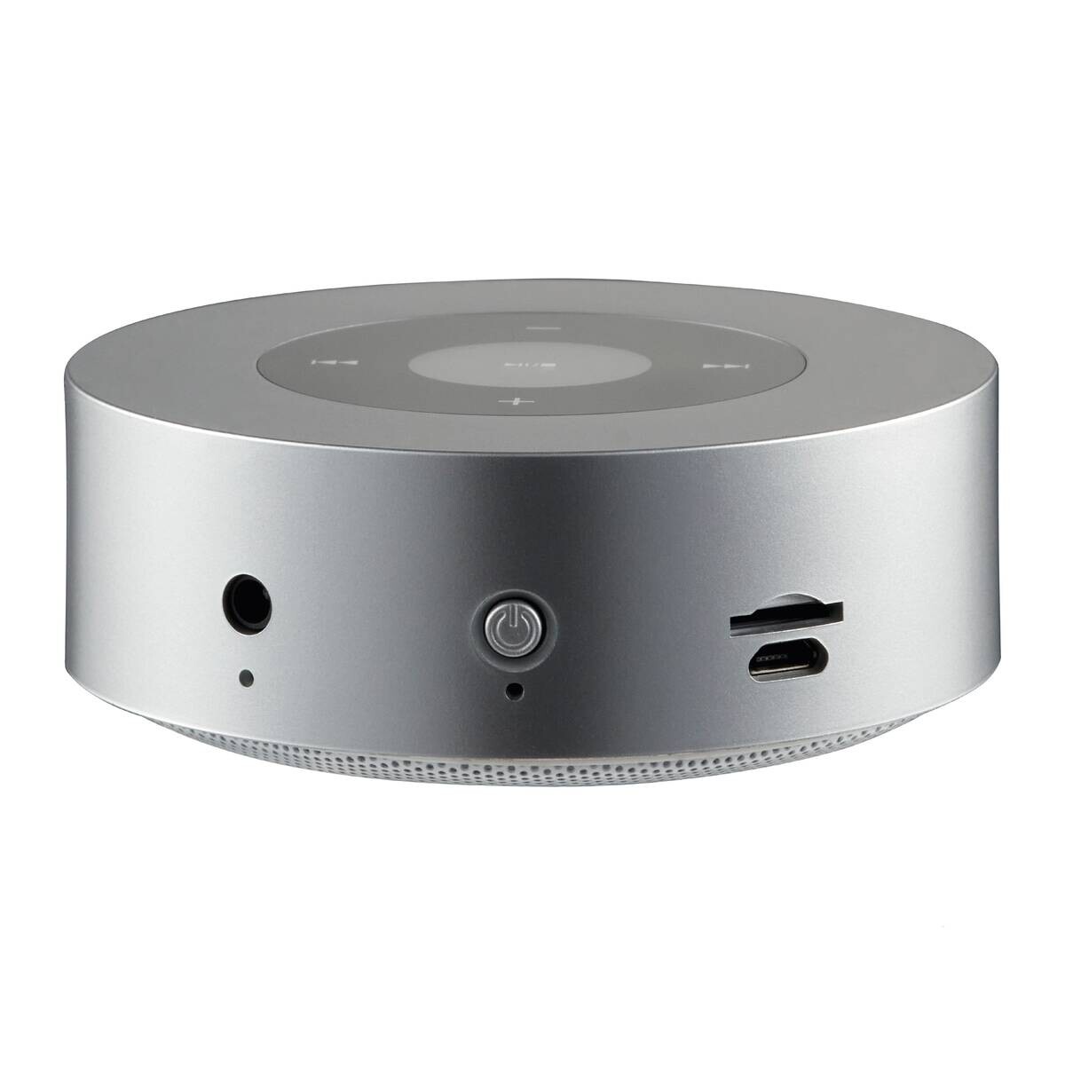 KAMINIO LautsprecherMORITZ silber B/H/T: ca. 8,5x3x8,5 cm