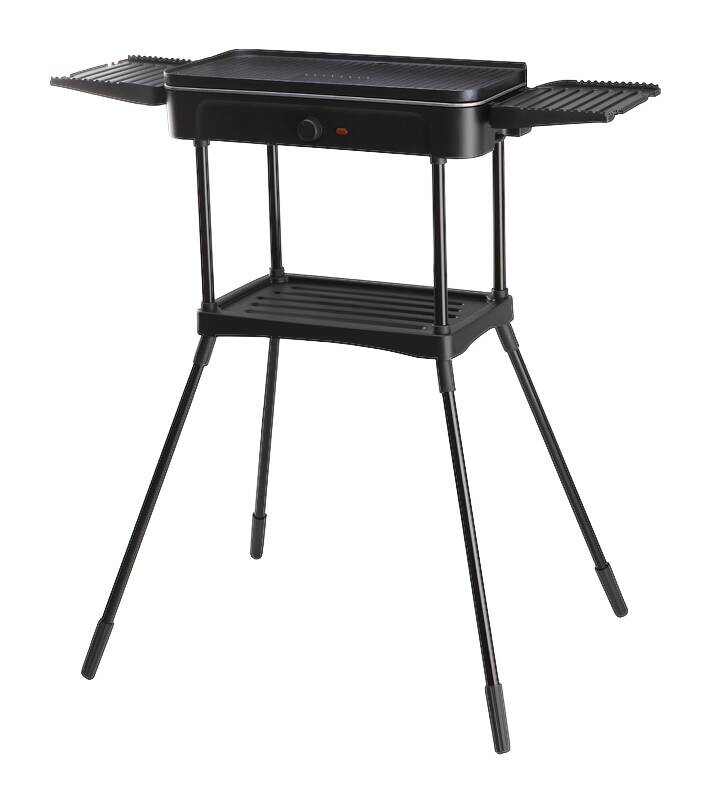WKM Grill SBG-2200.1 schwarz Kunststoff Metall B/H/L: ca. 27x97x87 cm