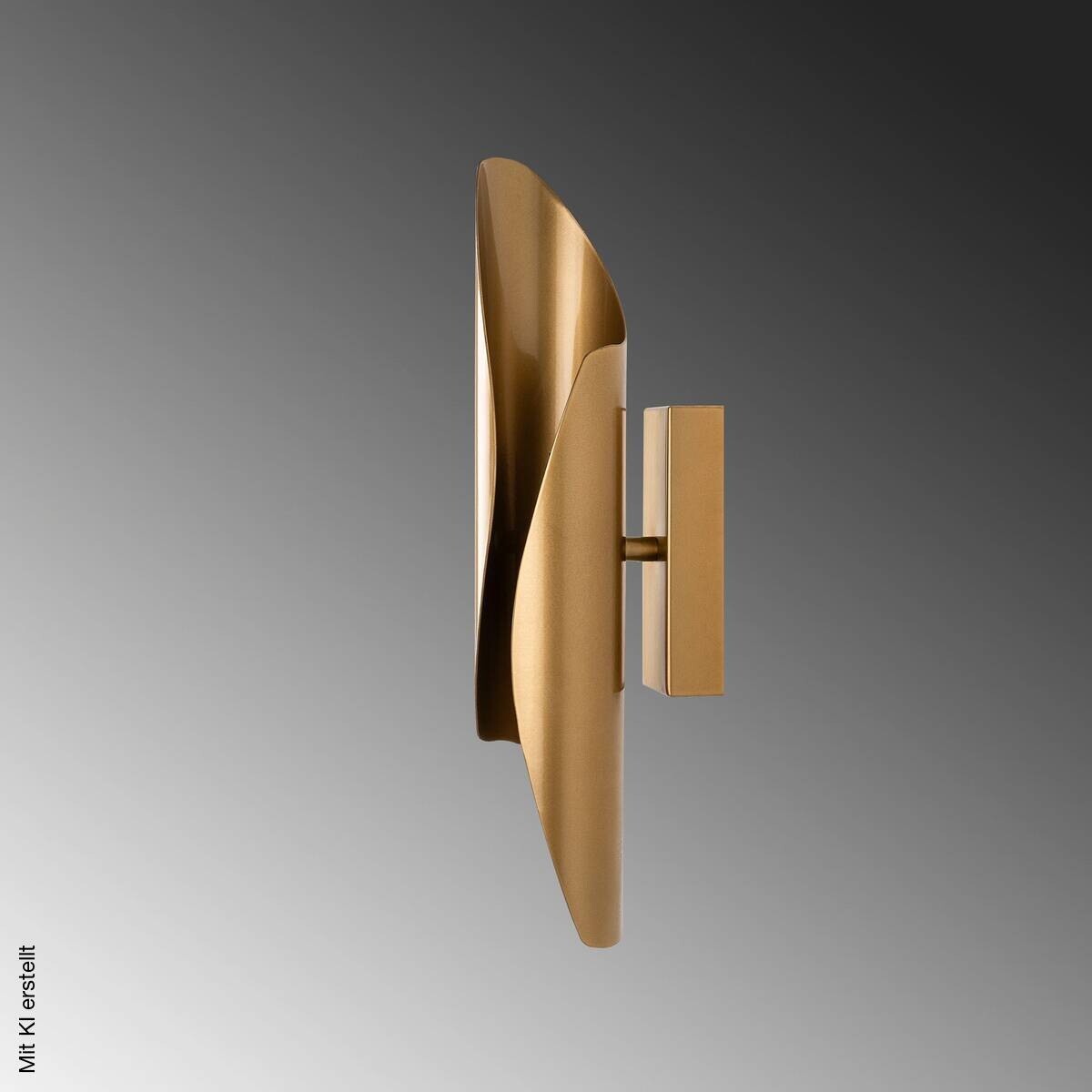 Opviq Wandleuchte gold Metall B/H/L: ca. 40x11x8 cm G9 2 Brennstellen