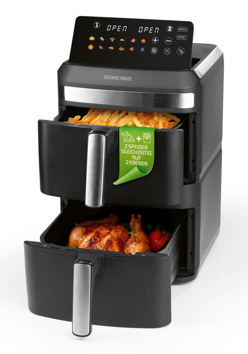 GOURMETmaxx Heißluftfritteuse