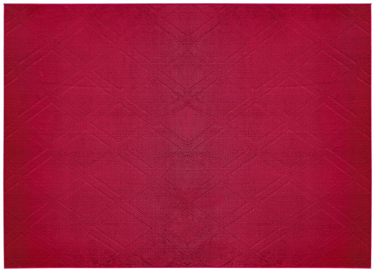 Fellimitat Monaco rot B/L: ca. 120x160 cm